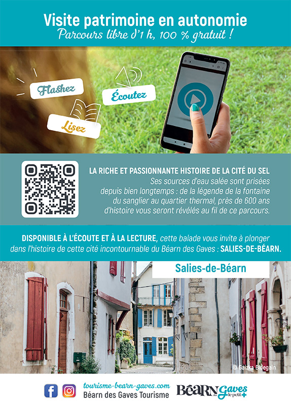 Curiste en cure a salies de bearn Visites-patrimoine-Salies