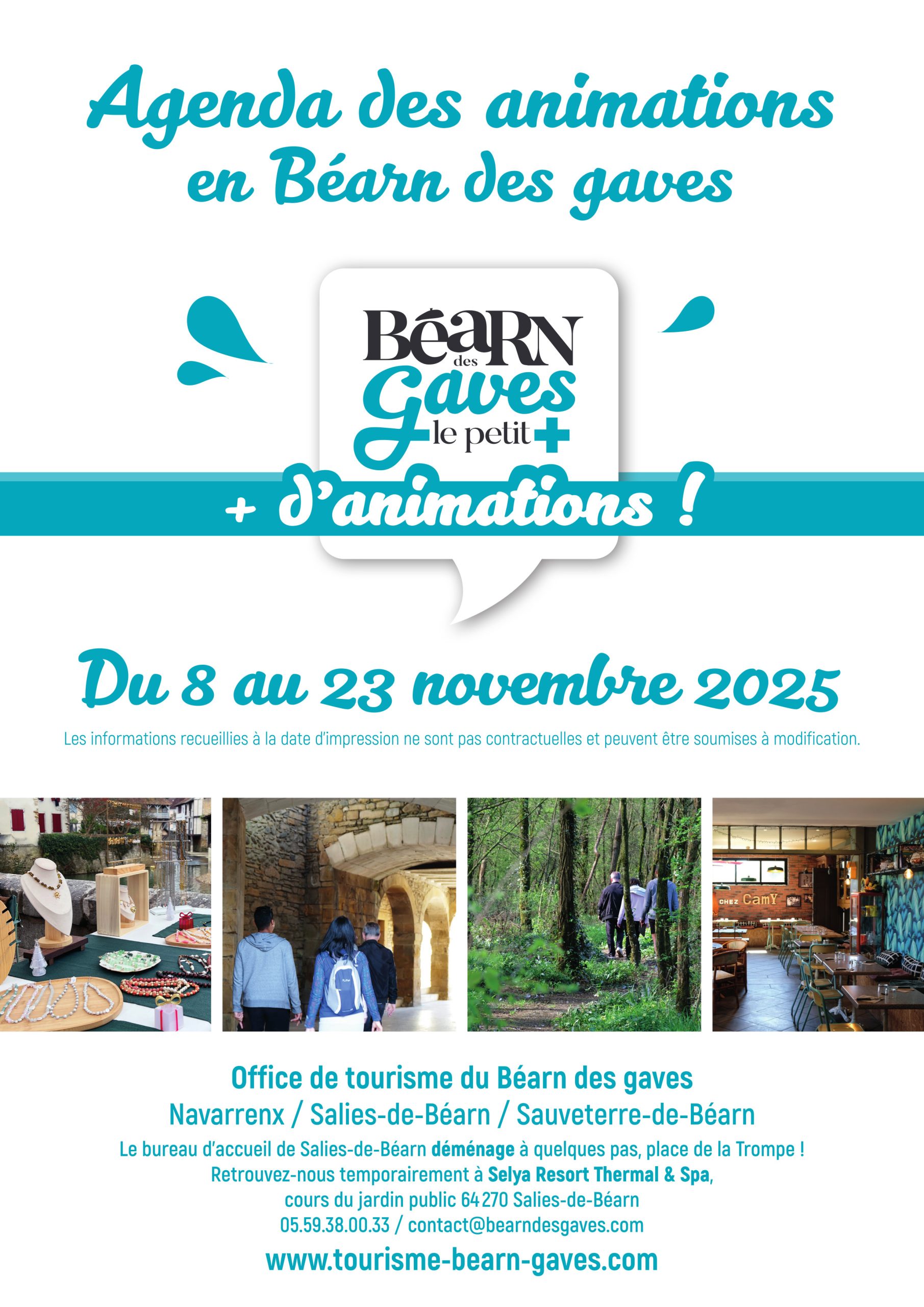 Salies Thermes Agenda-animations curiste location appartement-08-11-25-au-23-11-25 p1