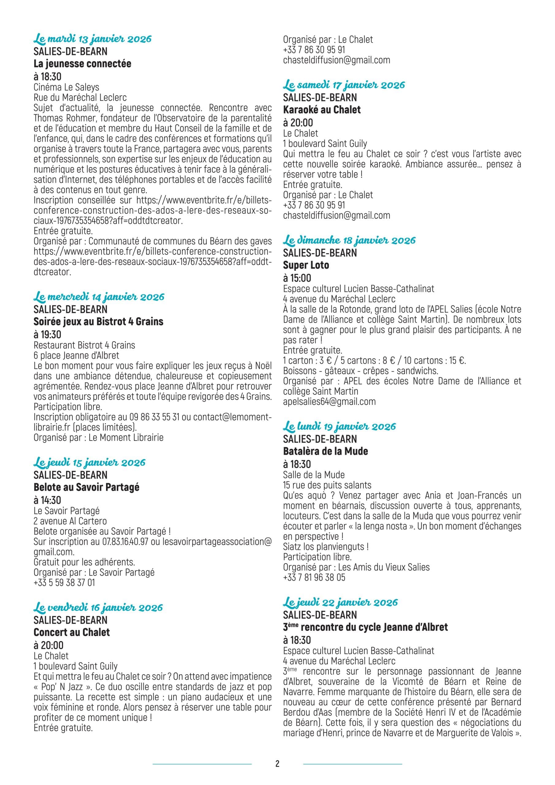 02 Salies Thermes Agenda-10-01-26-au-25-01-26 curistes en location